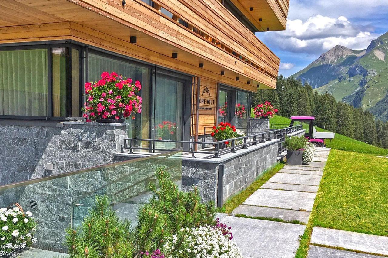 Chalet Hohe Welt - Luxury Apartments Lech am Arlberg Eksteriør bilde