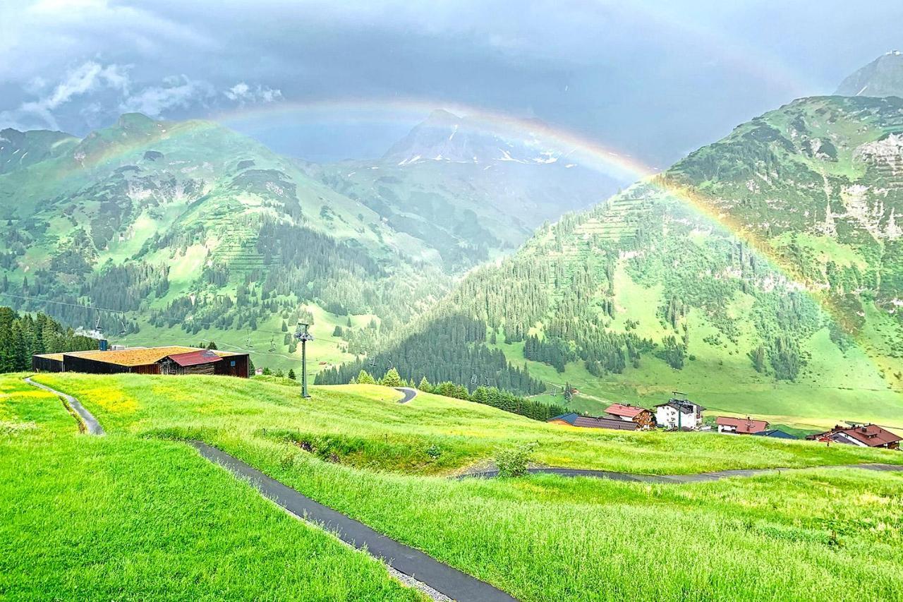Chalet Hohe Welt - Luxury Apartments Lech am Arlberg Eksteriør bilde