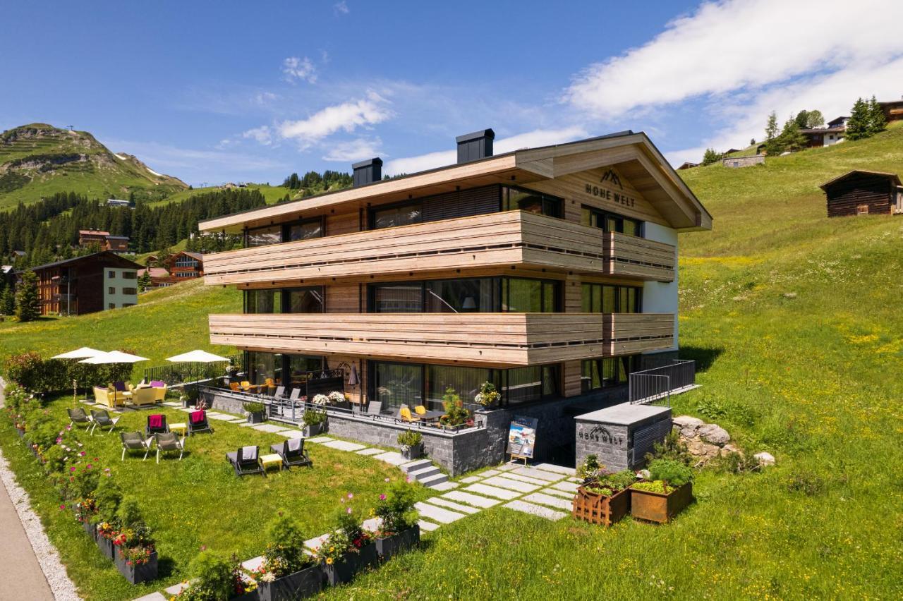 Chalet Hohe Welt - Luxury Apartments Lech am Arlberg Eksteriør bilde