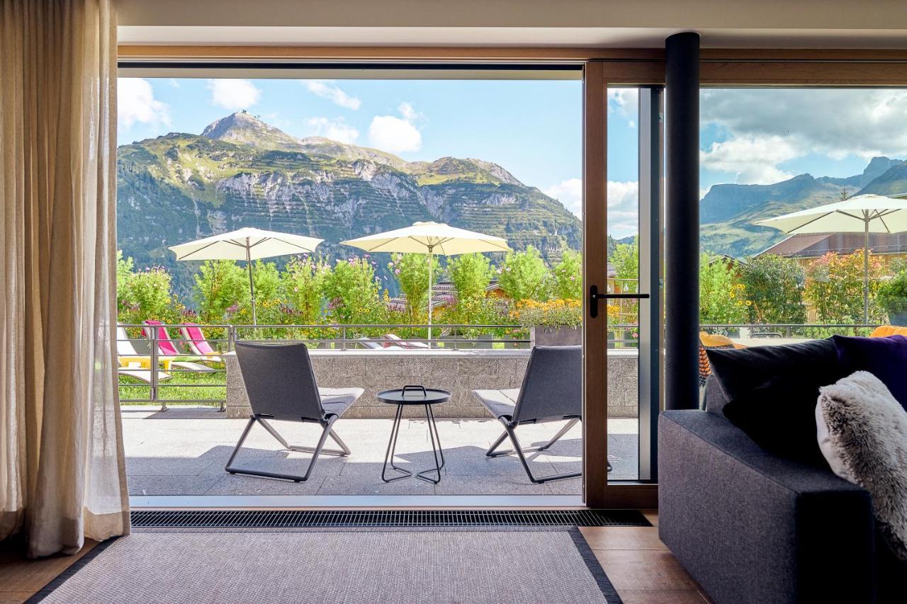 Chalet Hohe Welt - Luxury Apartments Lech am Arlberg Eksteriør bilde