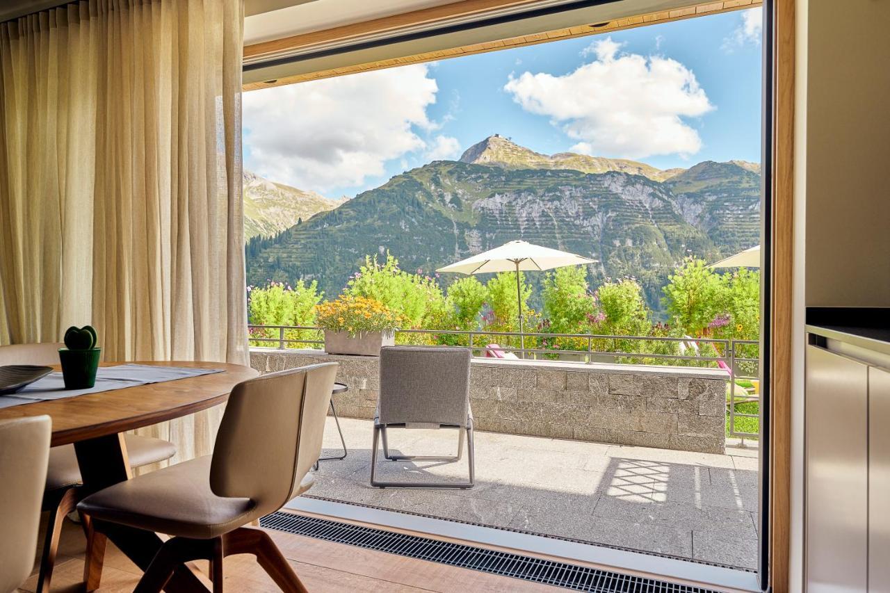 Chalet Hohe Welt - Luxury Apartments Lech am Arlberg Eksteriør bilde