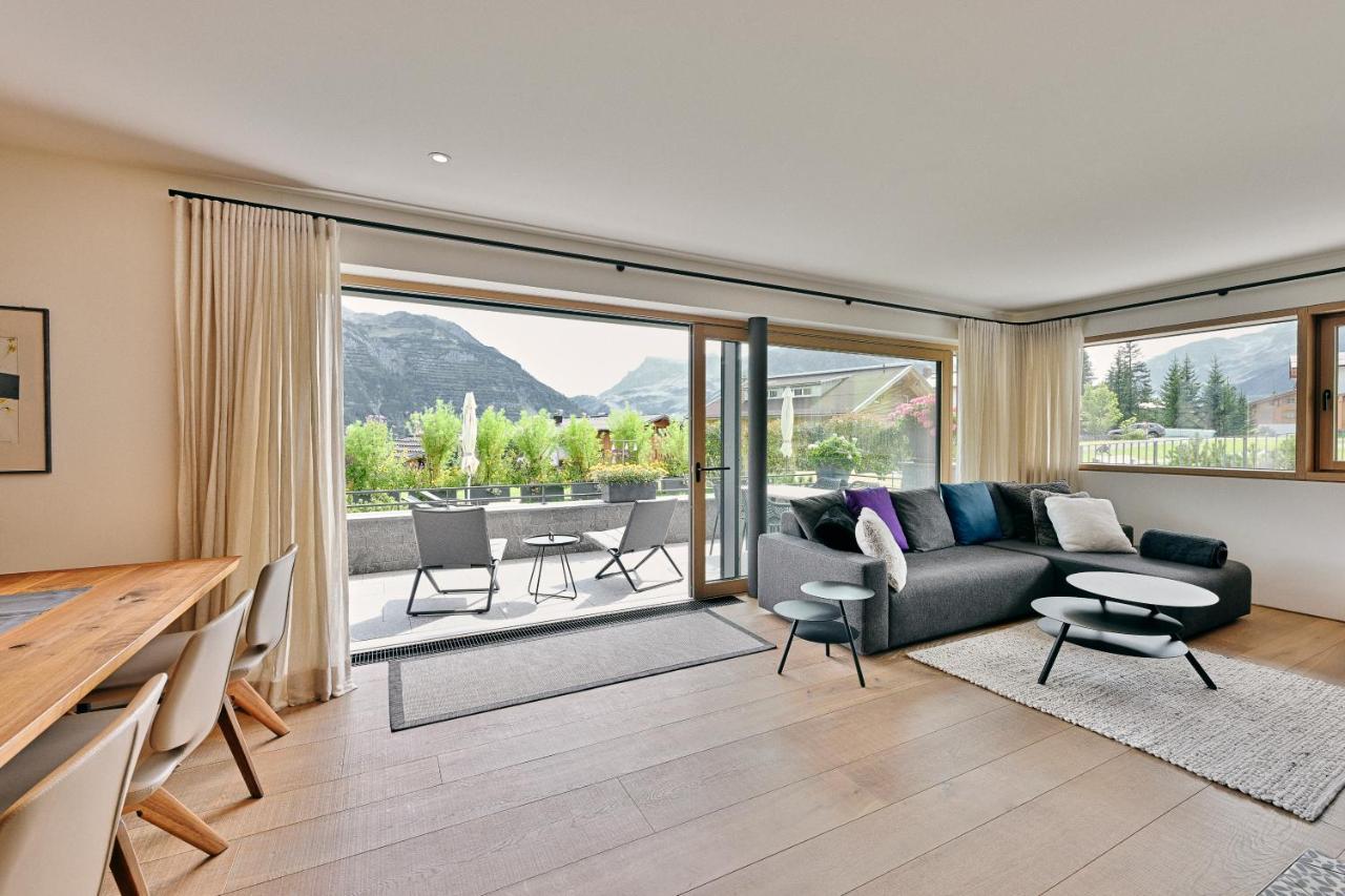 Chalet Hohe Welt - Luxury Apartments Lech am Arlberg Eksteriør bilde