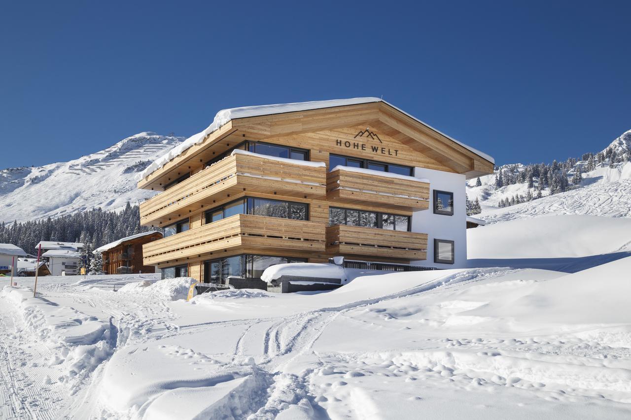 Chalet Hohe Welt - Luxury Apartments Lech am Arlberg Eksteriør bilde
