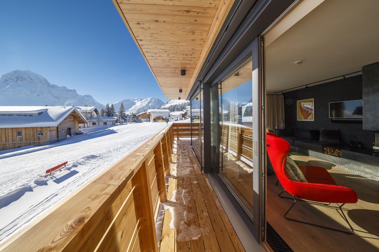 Chalet Hohe Welt - Luxury Apartments Lech am Arlberg Eksteriør bilde
