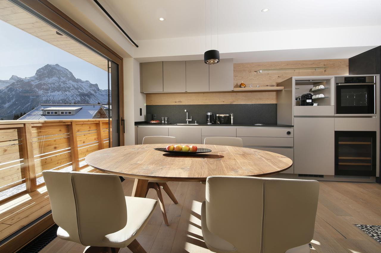 Chalet Hohe Welt - Luxury Apartments Lech am Arlberg Eksteriør bilde
