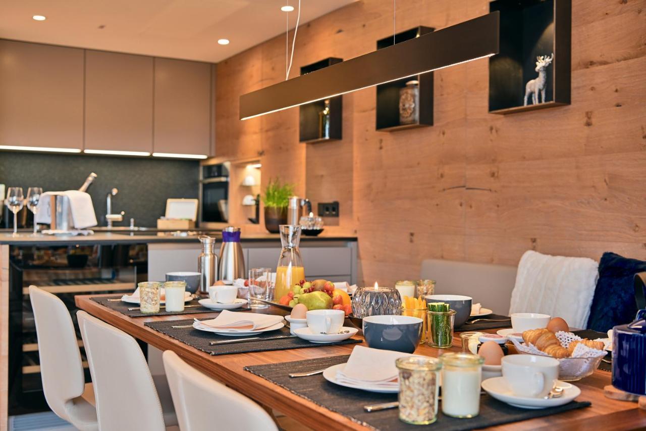Chalet Hohe Welt - Luxury Apartments Lech am Arlberg Eksteriør bilde